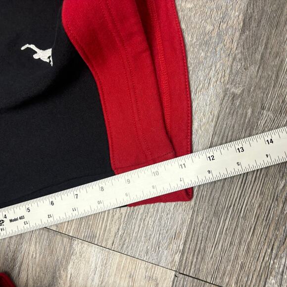 Air Jordan Jumpman Logo Black Red Boys XL Athletic Pull On Basketball Shorts EUC - Picture 7 of 11